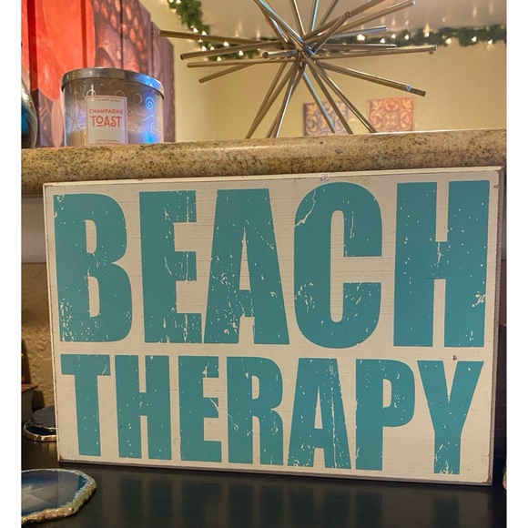 Cute Vintage, Rustic Beach Therapy Picture - Picture 2 of 5